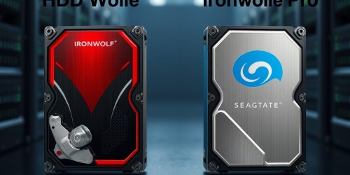 Quais são as diferenças entre o HDD Ironwolf e Ironwolf Pro Seagate?