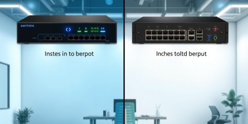 Diferenças entre Switches Gerenciáveis e Não Gerenciáveis