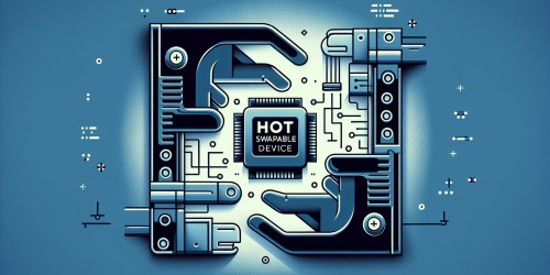 O que é um dispositivo hot swappable?