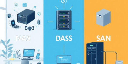 Melhor Sistema de Armazenamento: NAS, DAS ou SAN para Empresas?