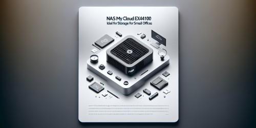 NAS My Cloud EX4100: Ideal para Armazenamento em Pequenos Escritórios