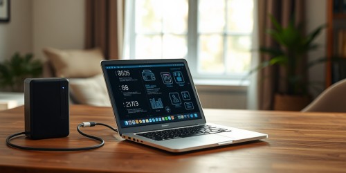 Por que não fazer backup do notebook em HD externo