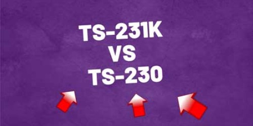 TS-231K ou TS-230: Qual devo escolher?