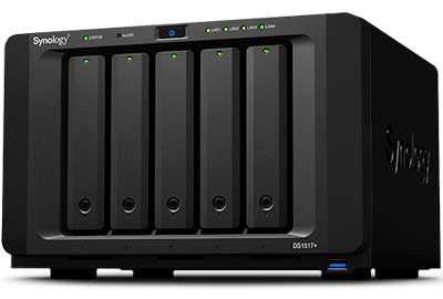 Synology DS1517+ - NAS com 5 Baias