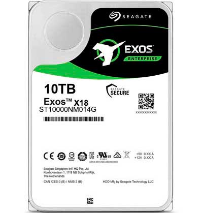 Seagate Exos X18 SAS - HD Enterprise ST10000NM014G