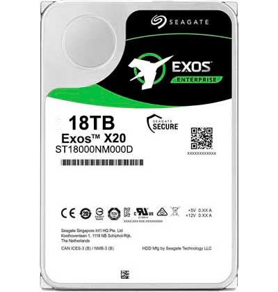 Seagate Exos X20 SAS - HD Enterprise ST18000NM000D