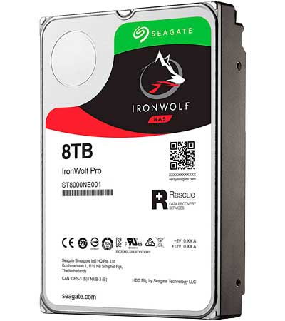 Seagate ST8000NE001 IronWolf Pro NAS - Disco Rígido Interno