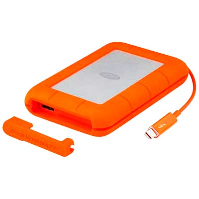 HD LaCie Rugged com Thunderbolt e USB 3.0