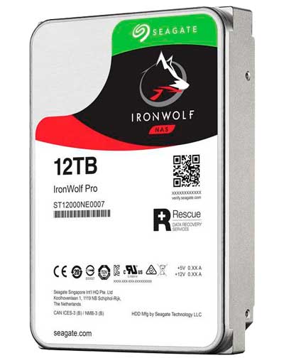 Seagate IronWolf Pro - HD SATA 7200 rpm ST12000NE0007