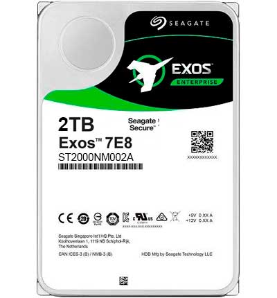 Seagate Exos 7E8 Enterprise SATA HDD ST2000NM002A