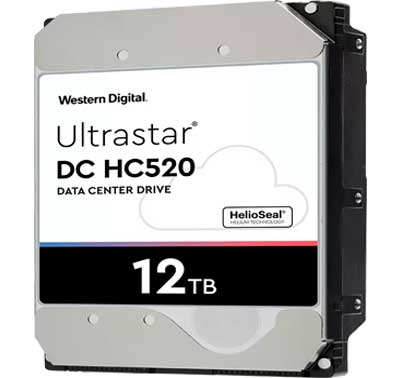 WD HUH721212ALE60y - Ultrastar DC HC 520 SATA HDD