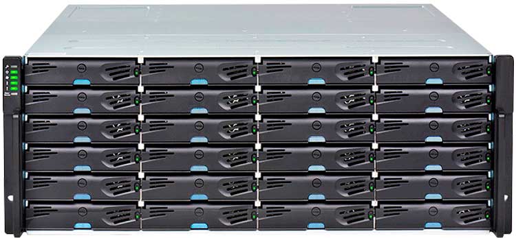 Infortrend ESDS 1024R - SAN Storage iSCSI/FC/SAS com 24 slots