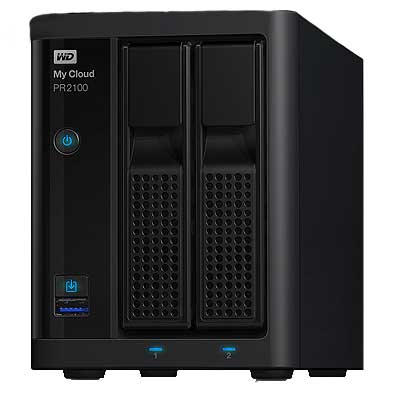 WD My Cloud Pro PR2100 NAS Storage WDWDBBCL0120JBK