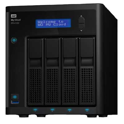 Storage NAS My Cloud Pro PR4100 WD - Modelo WDBNFA0640KBK-NESN