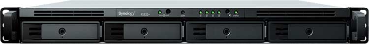 Synology RS822+ RackStation - NAS 4 Baias para HDD SATA