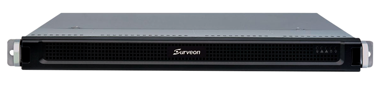 NVR Surveon 64 Canais - Rack 1U - Modelo NVR2064