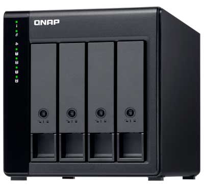 Qnap TL-D400S - Gabinete de Expansão SATA JBOD