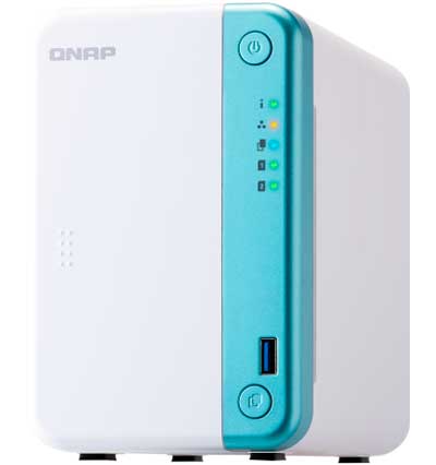 Qnap TS-251D - NAS Multimídia com 2 Baias SATA