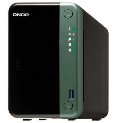 Qnap TS-253D - NAS e Media Server com 2 baias SATA