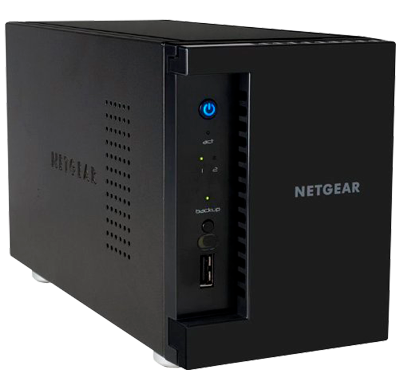 ReadyNAS 300 RN31212D - NAS 2 Baias com 1 HDD SATA