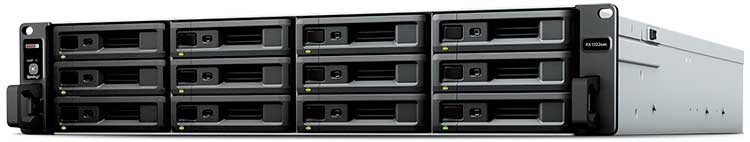 Expansão Synology RX1222sas, 12 baias para discos SAS/SATA