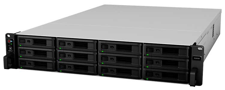 Synology SA3200D Rackmount - NAS com 12 Baias