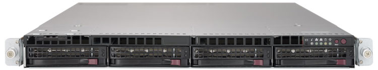 Servidor Supermicro 1U SYS-6019U-TRT com Intel Xeon