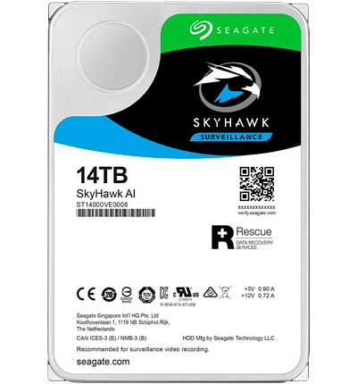 Seagate SkyHawk AI SATA - HD Interno ST14000VE0008