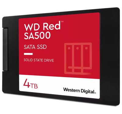 WD Red SSD SATA para NAS - WDS400T1R0A