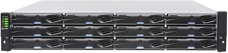 Infortrend EonStor DS 2012R2C - 2U SAN Storage HA com 12 Bays