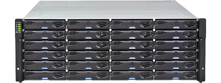 Infortrend EonStor DS 2024G2 - Storage SAN HA 4U com 24 Bays