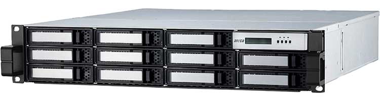 Rackmount Storage Areca ARC-7212R2 com 12 baias SAS