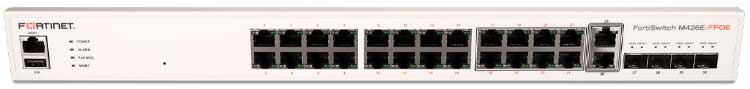 FortiSwitch FS-M426E-FPOE - Switch 16 Portas RJ-45 GE