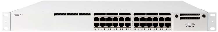 Switch Cisco Meraki MS390-24P-HW, 24 portas PoE+ Gigabit