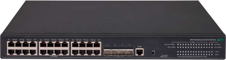 HPE JG936A - Switch FlexNetwork 5130 PoE+ 4SFP+ EI