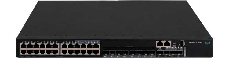 HPE R9L61A - Switch FlexNetwork 5140, 24 portas com 4 SFP+