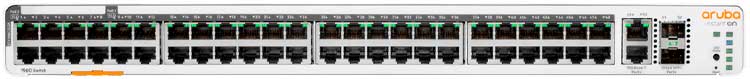 Switch Aruba JL809A - 48 portas LAN, 2XGT, 2SFP+ Instant On 1960