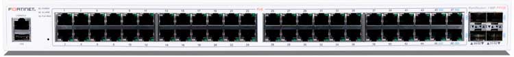 FortiSwitch FS-148F-FPOE - Switch PoE 48 portas, 4 SFP+