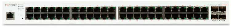 FortiSwitch FS-248E-FPOE - Switch PoE GE 48 portas + 4 SFP