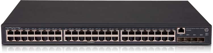 Switch HPE JH326A FlexNetwork 5130 PoE+ com 4 SFP+ e 1 slot HI