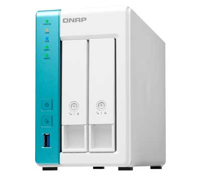 Qnap TS-231K - NAS com 2 baias SATA