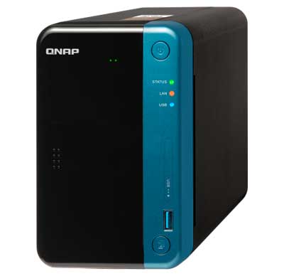 Qnap TS-253Be - NAS residencial com 2 baias SATA