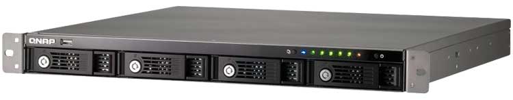 Qnap TS-412 - NAS Rackmount 4 Baias para HDD SATA