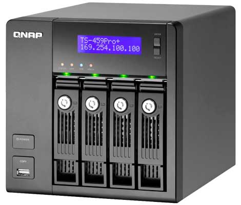 Qnap TS-459-PRO+ - NAS Turbo para 4 Discos SATA