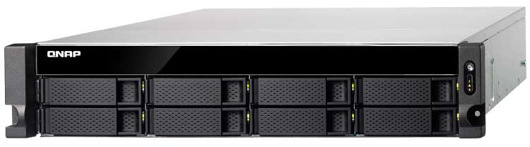 QNAP TS-863U NAS Rackmount 8 Baias