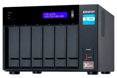 Qnap TVS-672X - NAS com 6 baias SATA