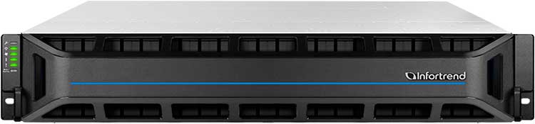 Infortrend EonStor GS 4025URT - 2U NVMe Storage com 25 Bays