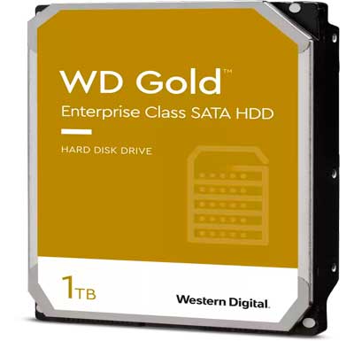 WD Gold SATA HDD Interno 7200 RPM