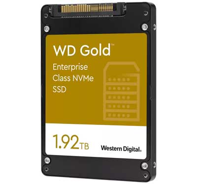 Western Digital WD Gold NVMe SSD WDS192T1D0D