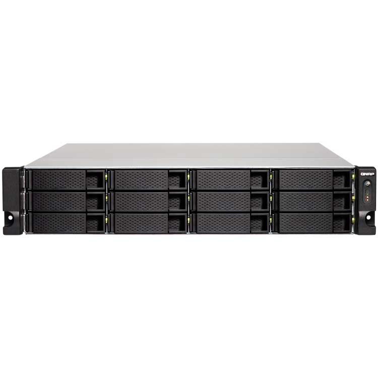 Qnap TS-1232XU - NAS Rackmount com 12 Baias